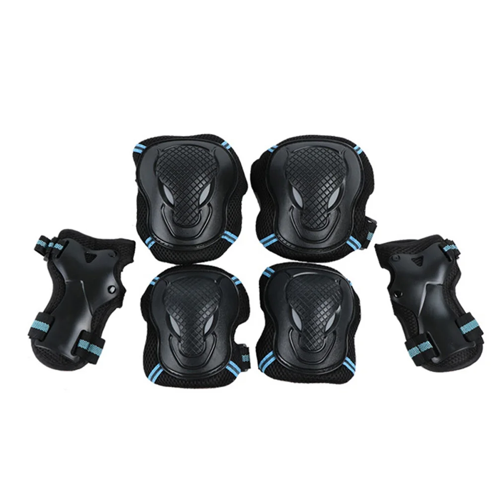

Adult / Child Ice-skating Knee Pads Elbow Pads Wrist Guards Protective Gear Set For Outdoor Activities Elbow Pads