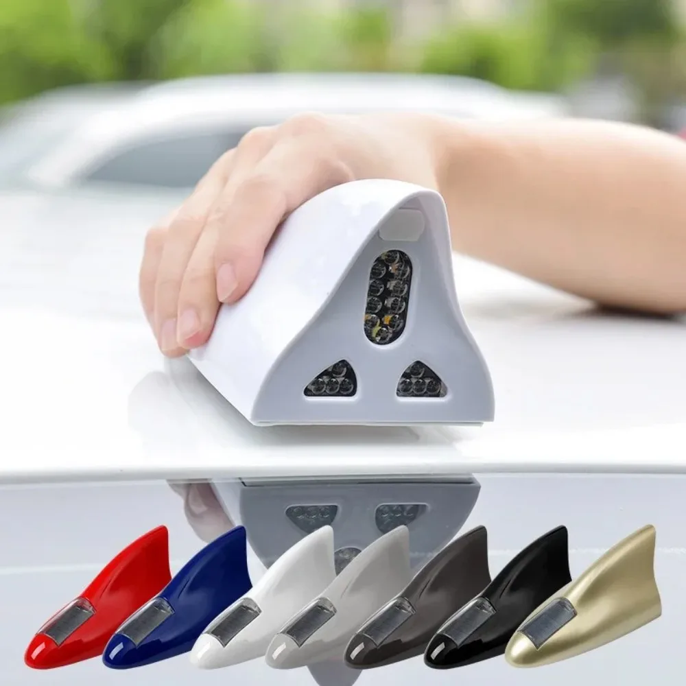 Car Solar Shark Fin Antenna Explosion Flashing Light Remote Control Body Decoration Replacement of Original Shark Fin Roof Tail
Car Solar Shark Fin Antenna Explosion Flashing Light Remote Control Body Decoration Replacement of Original Shark Fin Roof Tail