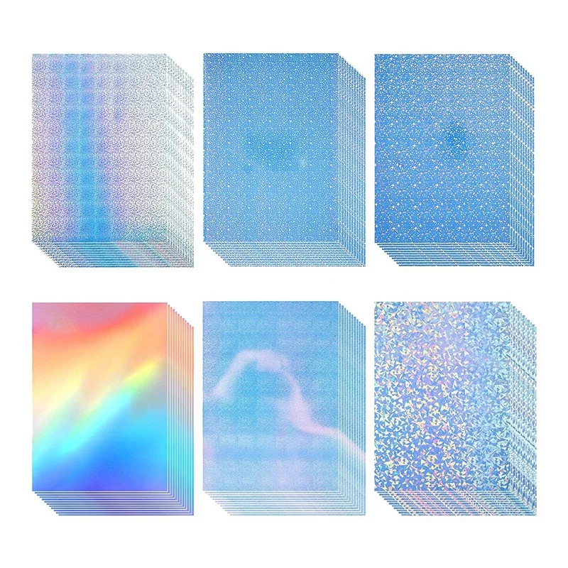 72 Sheets Holographic Sticker Paper With Gem Star Patterns A4 Size Printable Vinyl Sticker Paper, 8.27In X 11.7In
72 Sheets Holographic Sticker Paper With Gem Star Patterns A4 Size Printable Vinyl Sticker Paper, 8.27In X 11.7In