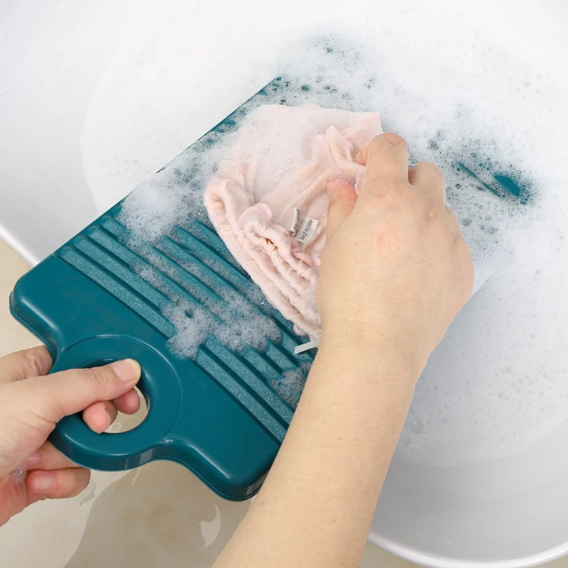 Compact Washboard with Non-Slip Slot Lightweight PP Material Portable Scrubbing Hand Wash Laundry Pad Bathroom Accessory
Compact Washboard with Non-Slip Slot Lightweight PP Material Portable Scrubbing Hand Wash Laundry Pad Bathroom Accessory