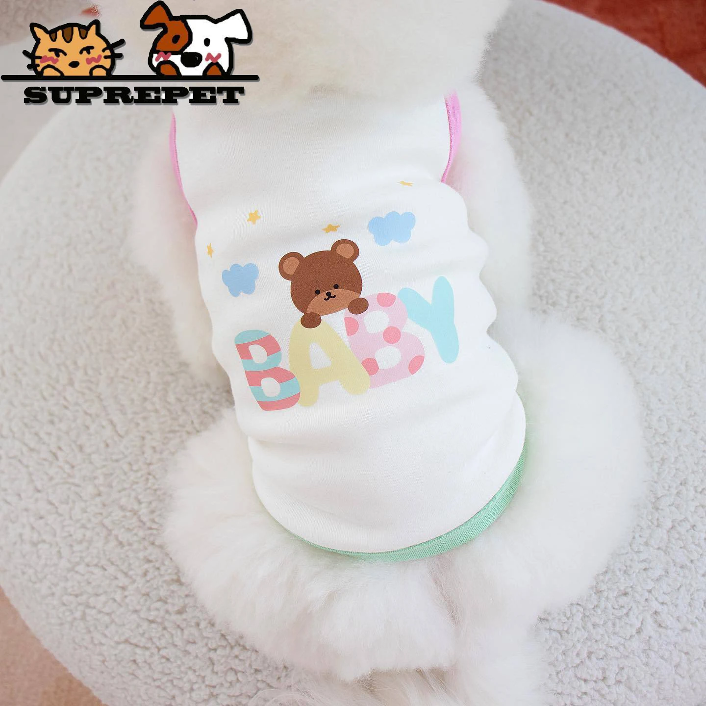 Comfortable Vest Soft Clothes Puppy Clothing Cute Dog Cotton Coat for Small Dogs Yorkie Large Pet with Baby Bear ropa perro
Comfortable Vest Soft Clothes Puppy Clothing Cute Dog Cotton Coat for Small Dogs Yorkie Large Pet with Baby Bear ropa perro