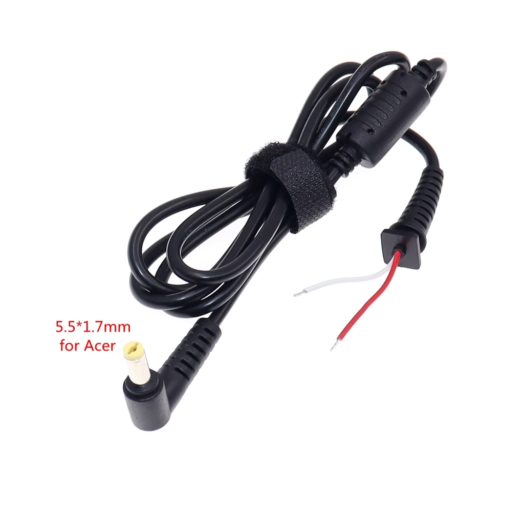 5.5x1.7mm DC Power Charger Plug Cable Connector 90 Right Angle Cord for Acer Laptop / Notebook Adapter
5.5x1.7mm DC Power Charger Plug Cable Connector 90 Right Angle Cord for Acer Laptop / Notebook Adapter