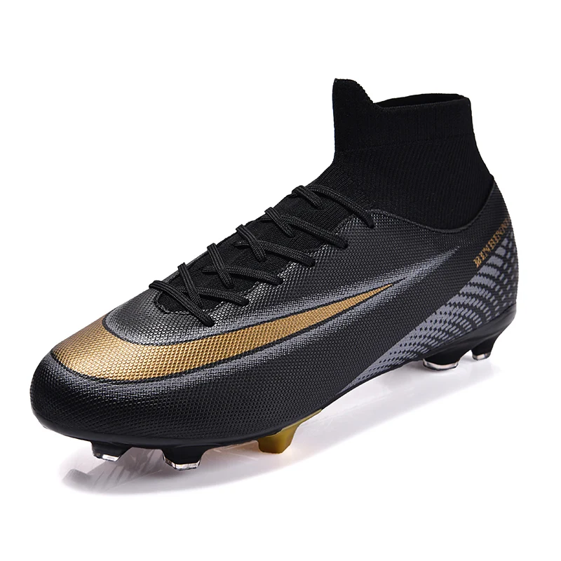 New High Ankle Man Soccer Shoes Kids Outdoor Non-Slip AG/TF Long Spikes Football Boots Boys Ultralight Cleats Sneakers Turf
New High Ankle Man Soccer Shoes Kids Outdoor Non-Slip AG/TF Long Spikes Football Boots Boys Ultralight Cleats Sneakers Turf