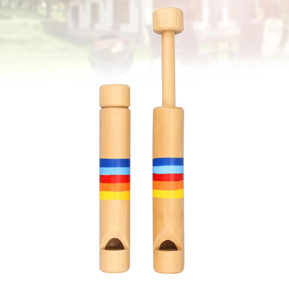 2 Pcs Whistle Toy Toddler Kids Music Instrument Children Pull Wood Flute Bamboo Educational
2 Pcs Whistle Toy Toddler Kids Music Instrument Children Pull Wood Flute Bamboo Educational
