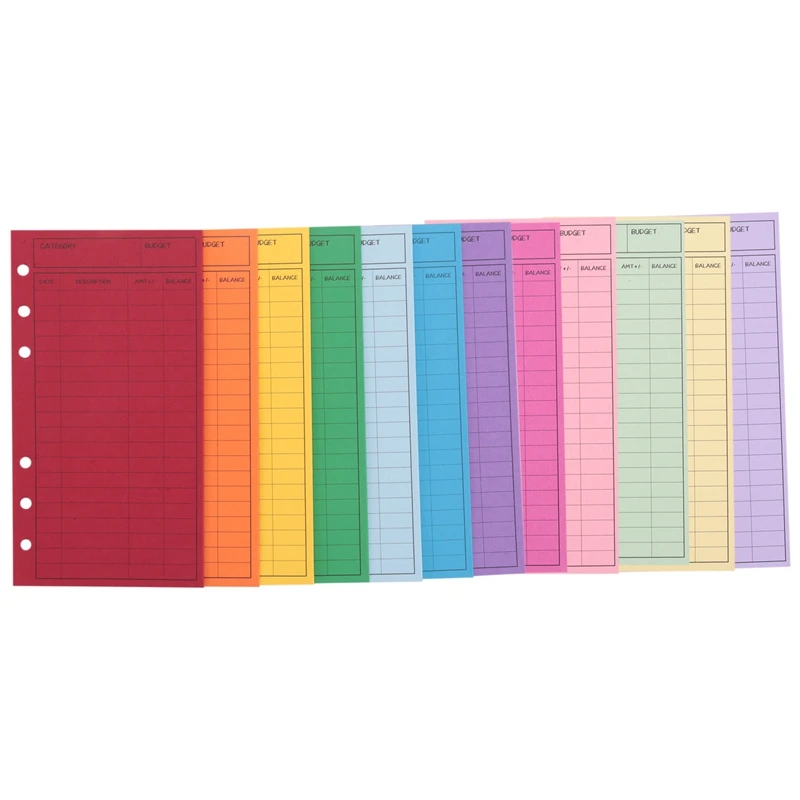 12 Budget Envelopes, Card Cash Envelope System, Save Money, Various Colors, Vertical Layout And Perforation
12 Budget Envelopes, Card Cash Envelope System, Save Money, Various Colors, Vertical Layout And Perforation