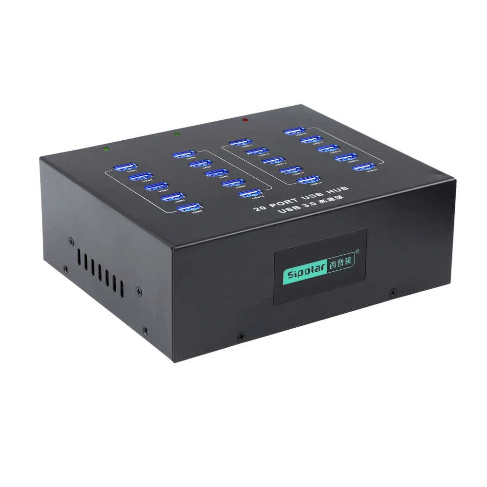 metal A-213P sipolar powered 110-240V 20 port usb 3.0 hub for mac tablet and charging cabinet
metal A-213P sipolar powered 110-240V 20 port usb 3.0 hub for mac tablet and charging cabinet