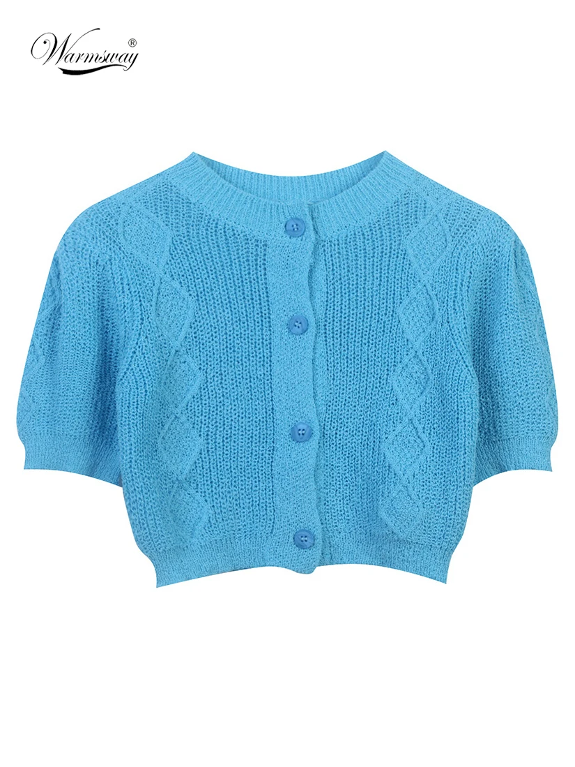 Women Fashion Cable-knit Cropped Cardigan Sweater Vintage Short Sleeve Female Outerwear Chic Short Tops B-008
Women Fashion Cable-knit Cropped Cardigan Sweater Vintage Short Sleeve Female Outerwear Chic Short Tops B-008