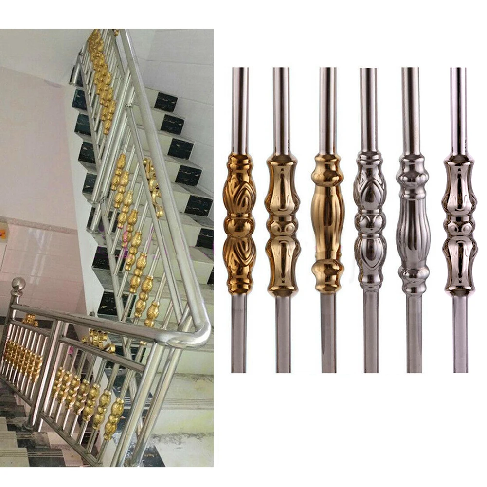 Stainless Steel Stairs Column Rod Column Stair Baluster Parts Replacement Spindles Home Staircase Handrail Improvement 565 x25mm
Stainless Steel Stairs Column Rod Column Stair Baluster Parts Replacement Spindles Home Staircase Handrail Improvement 565 x25mm
