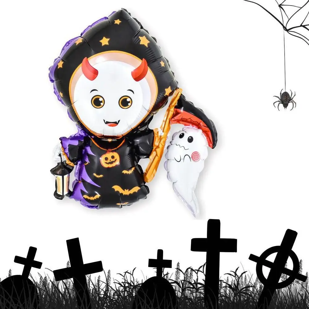 Pumpkin Ghost Bat Halloween Pumpkin Ghost Balloons Halloween Theme Self-sealing Halloween Aluminum Film Balloon Modeling
Pumpkin Ghost Bat Halloween Pumpkin Ghost Balloons Halloween Theme Self-sealing Halloween Aluminum Film Balloon Modeling