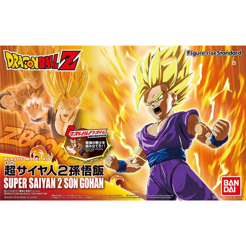 Фигурка BANDAI-rise Standard DRAGON BALL Z Super Saiyan 2 Son Gohan, сборная модель, экшн-фигурки, аниме подарки
Фигурка BANDAI-rise Standard DRAGON BALL Z Super Saiyan 2 Son Gohan, сборная модель, экшн-фигурки, аниме подарки