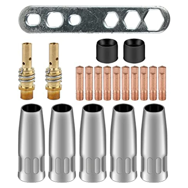 20 Piece Welding Accessories Wear Parts Set -Machine Accessory Is Very Suitable for Beginners or Professional Welders
20 Piece Welding Accessories Wear Parts Set -Machine Accessory Is Very Suitable for Beginners or Professional Welders