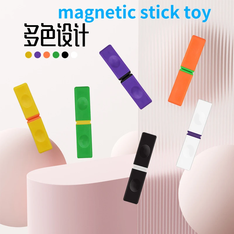 New Magnetic Stick Toy Finger Gyro Fingertip Magic Toy Decompression Stick Exercise Think Train Finger Flexible Montessori Toys
New Magnetic Stick Toy Finger Gyro Fingertip Magic Toy Decompression Stick Exercise Think Train Finger Flexible Montessori Toys