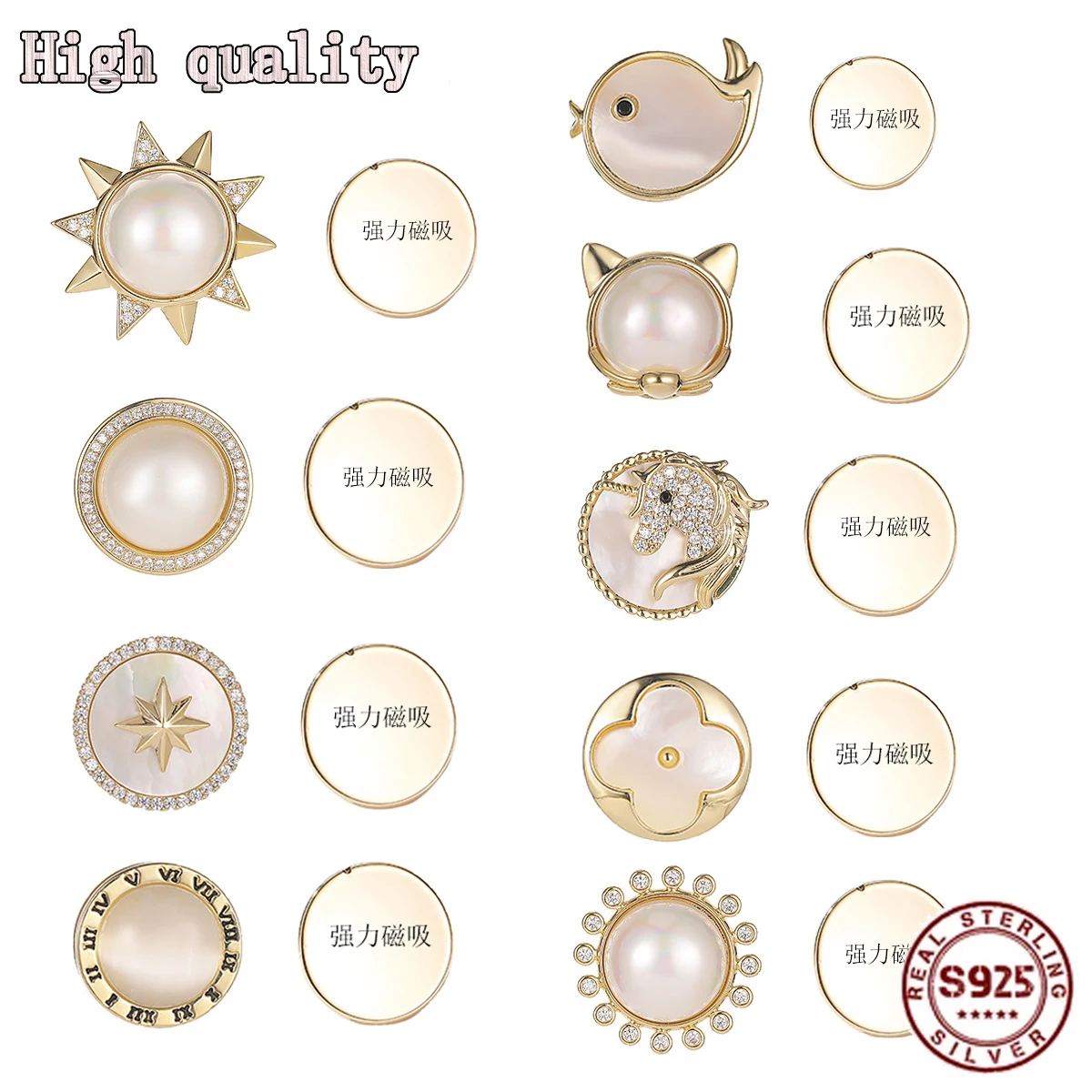2022 High Quality New Cartoon Crystal Owl Mini Geometric Brooch Mini Pearl Round Magnet Women's Brooch Best Gift
2022 High Quality New Cartoon Crystal Owl Mini Geometric Brooch Mini Pearl Round Magnet Women's Brooch Best Gift