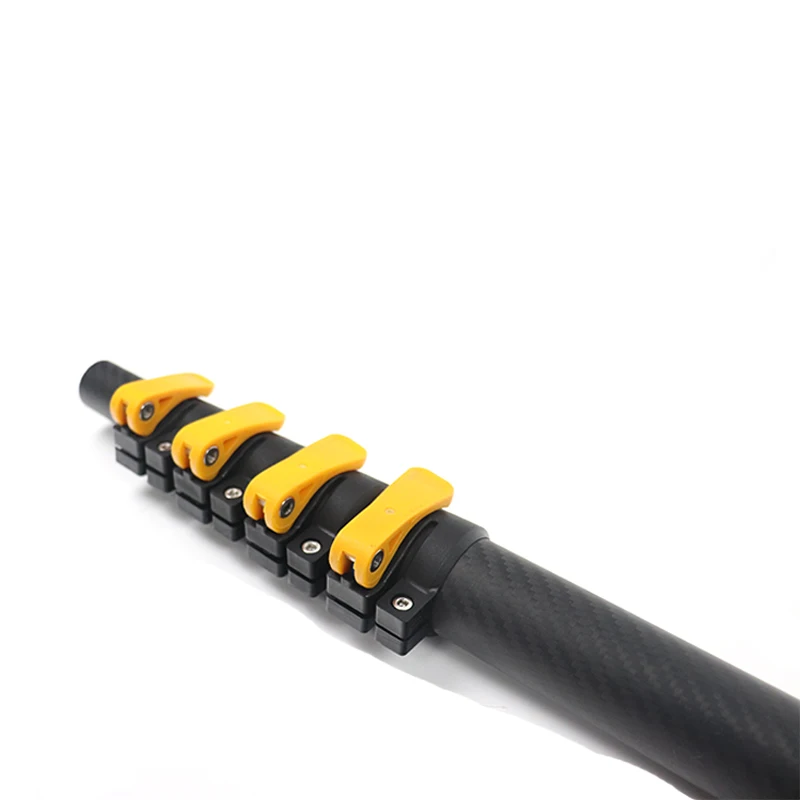 Sunnysmiler Eco-friendly Fruit Harvesting Long Pole Extendable 10m 12m 15m 60ft Custom Carbon Fiber Telescopic Pole
Sunnysmiler Eco-friendly Fruit Harvesting Long Pole Extendable 10m 12m 15m 60ft Custom Carbon Fiber Telescopic Pole