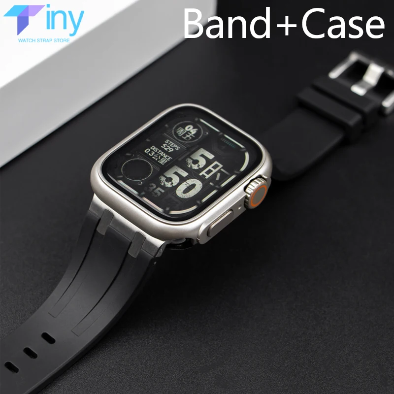 Ремешок чехол с полным покрытием + для Apple Watch Band 45 мм 44 мм сменный на Ultra 49 мм, чехол для Iwatch Series 8 7 6 SE 5 4, резиновый браслет
Ремешок чехол с полным покрытием + для Apple Watch Band 45 мм 44 мм сменный на Ultra 49 мм, чехол для Iwatch Series 8 7 6 SE 5 4, резиновый браслет