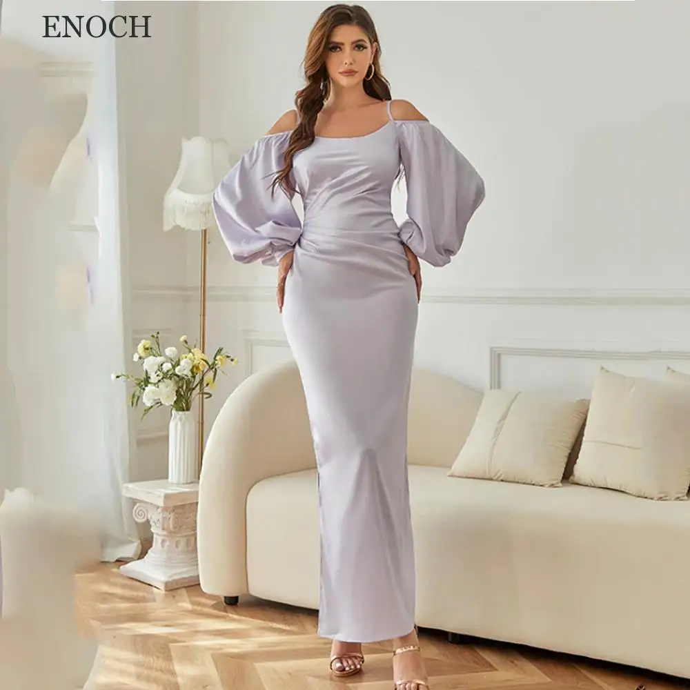 Атласные коктейльные платья ENOCH с открытыми плечами и рукавами-фонариками, платья на молнии с открытой спиной для торжества
Атласные коктейльные платья ENOCH с открытыми плечами и рукавами-фонариками, платья на молнии с открытой спиной для торжества
