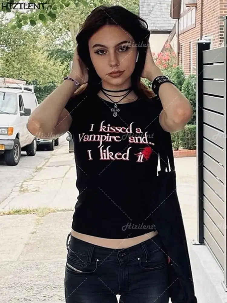 Baby T-shirt Fairy grunge Tees Y2K clothes Short Sleeve Crop Top Women korean Fashion 2022 EMO Cute 2000s Goth Harajuku Letter
Baby T-shirt Fairy grunge Tees Y2K clothes Short Sleeve Crop Top Women korean Fashion 2022 EMO Cute 2000s Goth Harajuku Letter