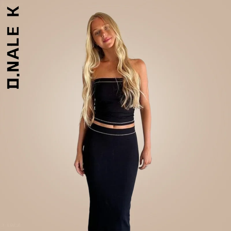 D.Nale K New Women Set Chic Sets Long Skirt Women Winter Pajamas High Waist Two Piece Set Party Women's Suit Female
D.Nale K New Women Set Chic Sets Long Skirt Women Winter Pajamas High Waist Two Piece Set Party Women's Suit Female
