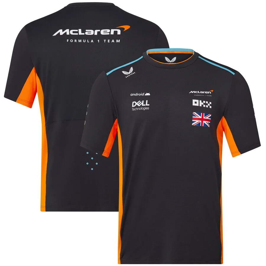 McLaren 2023 Team Setup T-Shirt Norris and Piastri Spring Fall New Hot Selling Crewneck Athleisure Top 
McLaren 2023 Team Setup T-Shirt Norris and Piastri Spring Fall New Hot Selling Crewneck Athleisure Top