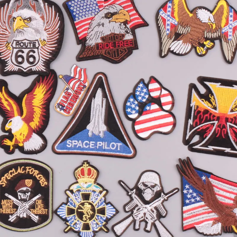 Cartoon Eagle Embroidery Patches for Clotching Crochet Flowers on Backpack for Sewing Jeans Badge Accessories for T Shirt Brand
Cartoon Eagle Embroidery Patches for Clotching Crochet Flowers on Backpack for Sewing Jeans Badge Accessories for T Shirt Brand