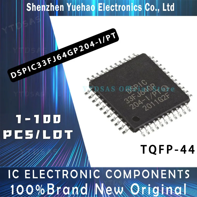 1-100pcs DSPIC33FJ64GP204-I/PT DSPIC33FJ64GP204-I DSPIC33FJ64GP204 DSPIC33FJ64GP DSPIC33FJ64 DSPIC33F DSPIC33 IC MCU TQFP-44
1-100pcs DSPIC33FJ64GP204-I/PT DSPIC33FJ64GP204-I DSPIC33FJ64GP204 DSPIC33FJ64GP DSPIC33FJ64 DSPIC33F DSPIC33 IC MCU TQFP-44