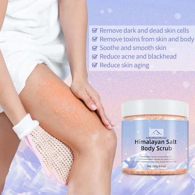 E74C Himalayan Salt Body Scrub Natural Exfoliating Salt Scrub Body Moisturizing Skin Cellulite Dead Skin Scars Wrinkles
E74C Himalayan Salt Body Scrub Natural Exfoliating Salt Scrub Body Moisturizing Skin Cellulite Dead Skin Scars Wrinkles