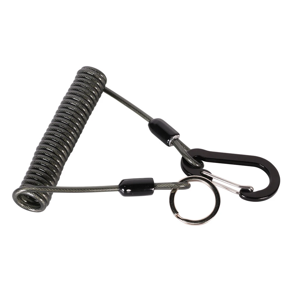 Practical Wire Spring Rope Missed Rope 1.2M /2M Accessories Stainless Steel + Plastic For Lure Pliers Fishing Rod
Practical Wire Spring Rope Missed Rope 1.2M /2M Accessories Stainless Steel + Plastic For Lure Pliers Fishing Rod
