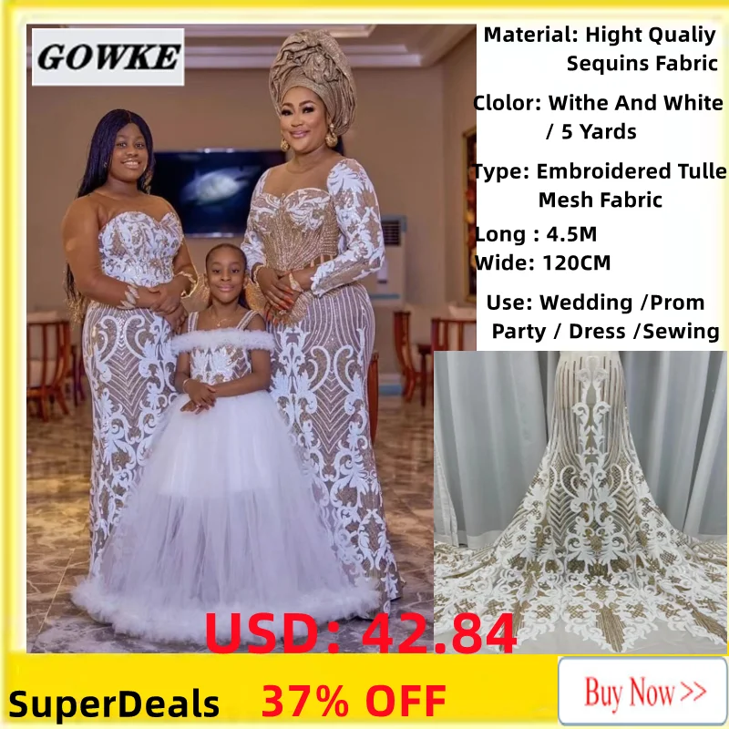 Nigerian Green Luxury Sequins Lace Fabric 2022 5 Yards High Quality African Tulle Lace Fabric For Wedding Party Clothes Dresses
Nigerian Green Luxury Sequins Lace Fabric 2022 5 Yards High Quality African Tulle Lace Fabric For Wedding Party Clothes Dresses