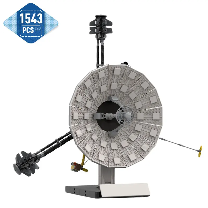 MOC Space Probe Pioneer 11 Building Block Jupiter Detection Spacecraft High-Tech Universe Model DIY Bricks Children Toys Gift
MOC Space Probe Pioneer 11 Building Block Jupiter Detection Spacecraft High-Tech Universe Model DIY Bricks Children Toys Gift