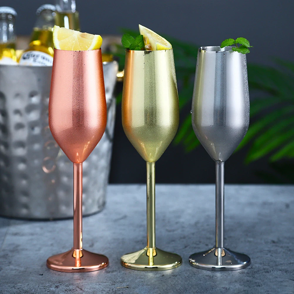 Stainless Steel Champagne Cup Home Kitchen Drinkware Wine Glass Cocktail Glass Metal Wine Glass Bar Restaurant Goblet Drinkware
Stainless Steel Champagne Cup Home Kitchen Drinkware Wine Glass Cocktail Glass Metal Wine Glass Bar Restaurant Goblet Drinkware