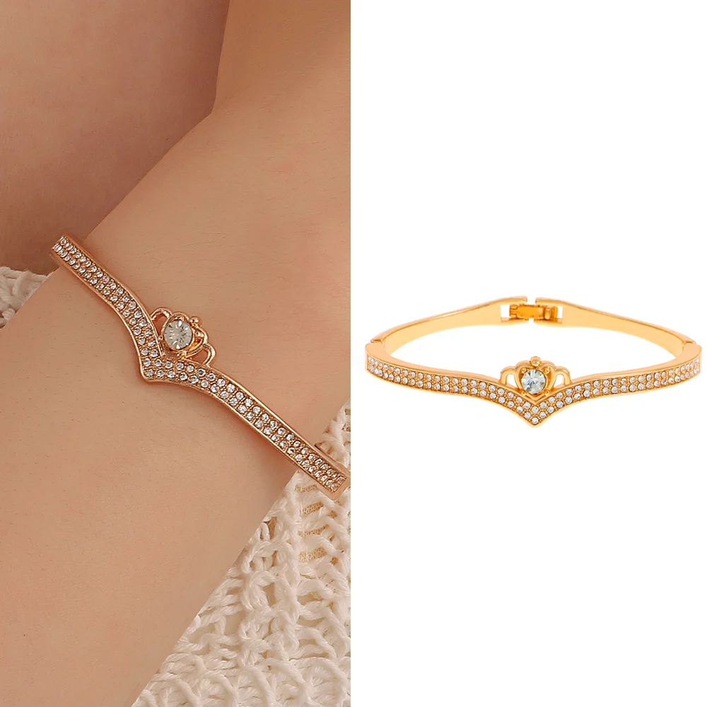 Simple Love Full Diamond Bracelet Trend Bracelet Versatile Jewelry Supply Jewelry Gift
Simple Love Full Diamond Bracelet Trend Bracelet Versatile Jewelry Supply Jewelry Gift