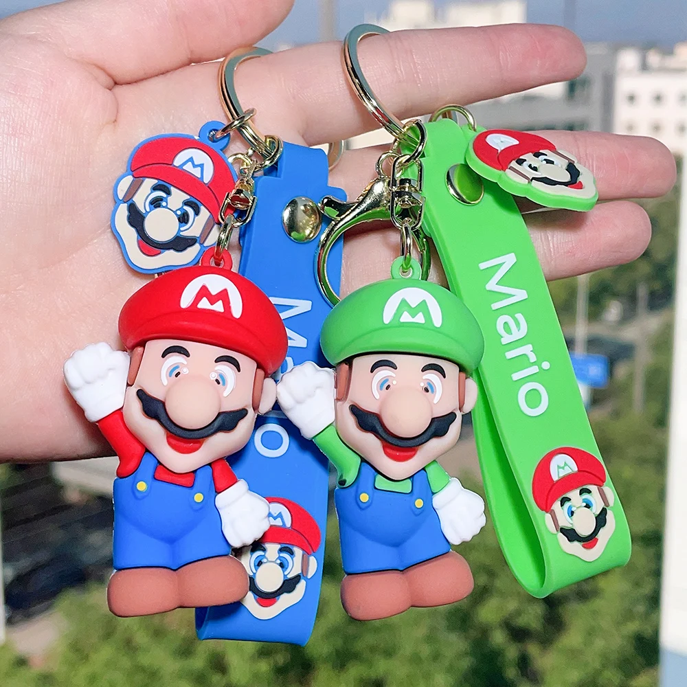 Super Mario Keychain Anime Characters Mario Brothers Luigi Mushroom Bag Pendant Car Accessories Key Chain Decoration Gifts
Super Mario Keychain Anime Characters Mario Brothers Luigi Mushroom Bag Pendant Car Accessories Key Chain Decoration Gifts