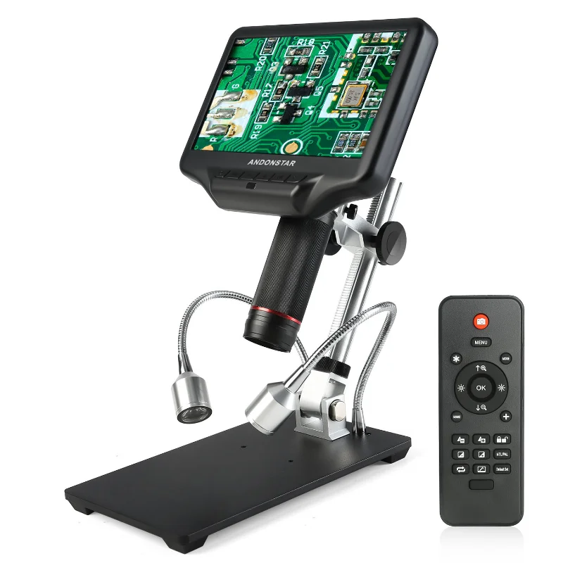 Hd 7 "large Screen 3D Digital Microscope Industrial Repair Mobile Phone Repair Clock Jewelry Identification
Hd 7 "large Screen 3D Digital Microscope Industrial Repair Mobile Phone Repair Clock Jewelry Identification