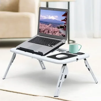 Lightweight Small Computer Desks Nordic Furniture on Bed Office Furniture Modern Portable Foldable Sofa Laptop Bed Tray Table