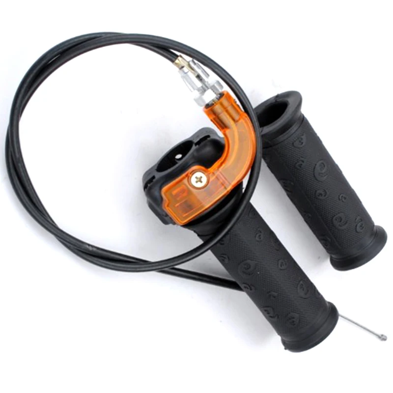 1 Pair ATV Pocket Dirt Bike 49CC 2-Stroke Throttle Grip Hand Grips With Cable Pull Cable Full Set Of Off-road Sports Car
1 Pair ATV Pocket Dirt Bike 49CC 2-Stroke Throttle Grip Hand Grips With Cable Pull Cable Full Set Of Off-road Sports Car