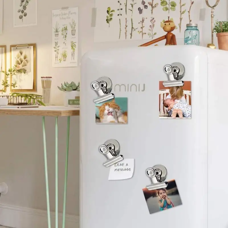 Magnetic Clip Round Metal Fridge Stickers Clips Wall Note Recipes Memo Message Holder Whiteboard Tools for Office Supplies
Magnetic Clip Round Metal Fridge Stickers Clips Wall Note Recipes Memo Message Holder Whiteboard Tools for Office Supplies
