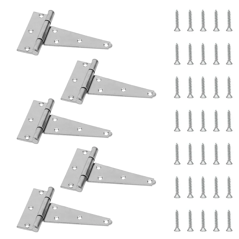 5 Sets Decorative Hinges T-hinge Glass Door Table Holder Heavy Duty Folding Iron Shelf
5 Sets Decorative Hinges T-hinge Glass Door Table Holder Heavy Duty Folding Iron Shelf