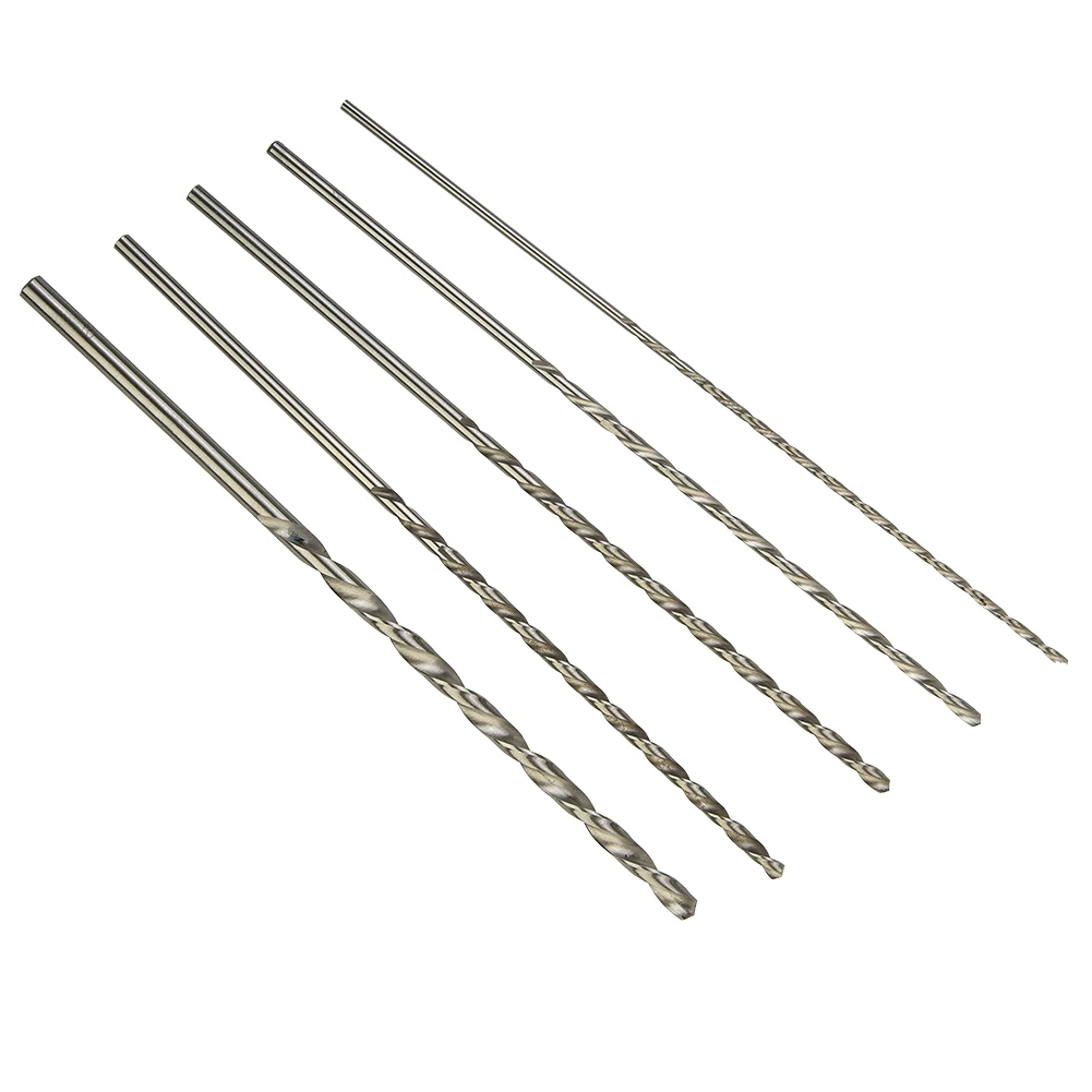 5PCS 150mm Extra Long Drill Bit Set Woodworking Twist Drill Bits 2/3/3.5/4/5mm Electric Hammer Drill Bits Masonry Concrete Drill
5PCS 150mm Extra Long Drill Bit Set Woodworking Twist Drill Bits 2/3/3.5/4/5mm Electric Hammer Drill Bits Masonry Concrete Drill