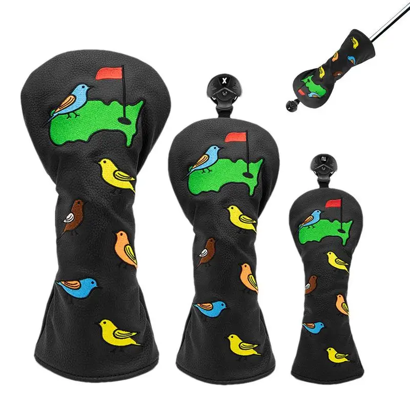 Head Covers For Golf Clubs Green Birdie Design Golf Driver Cover Golf Iron Headcovers Protective Cover Set For Golf Club
Head Covers For Golf Clubs Green Birdie Design Golf Driver Cover Golf Iron Headcovers Protective Cover Set For Golf Club