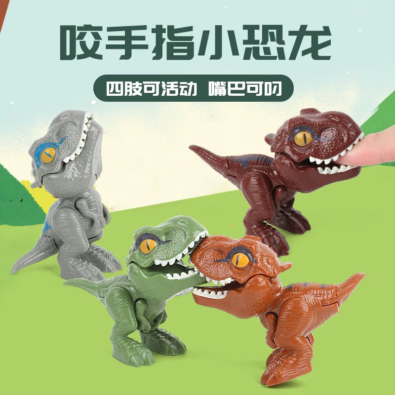 1pcs Finger Dinosaur Egg Toy Creative Tricky Tyrannosaurus Model Dinosaur Toy Children's Gifts cute and funny Tyrannosaurus rex
1pcs Finger Dinosaur Egg Toy Creative Tricky Tyrannosaurus Model Dinosaur Toy Children's Gifts cute and funny Tyrannosaurus rex