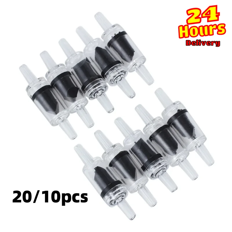 20/10Pcs Aquarium Air Pump Check Valve Plastic One Way Non-Return Check Valve For Fish Tank Air Line Tube Hose Pipe Fitting
20/10Pcs Aquarium Air Pump Check Valve Plastic One Way Non-Return Check Valve For Fish Tank Air Line Tube Hose Pipe Fitting