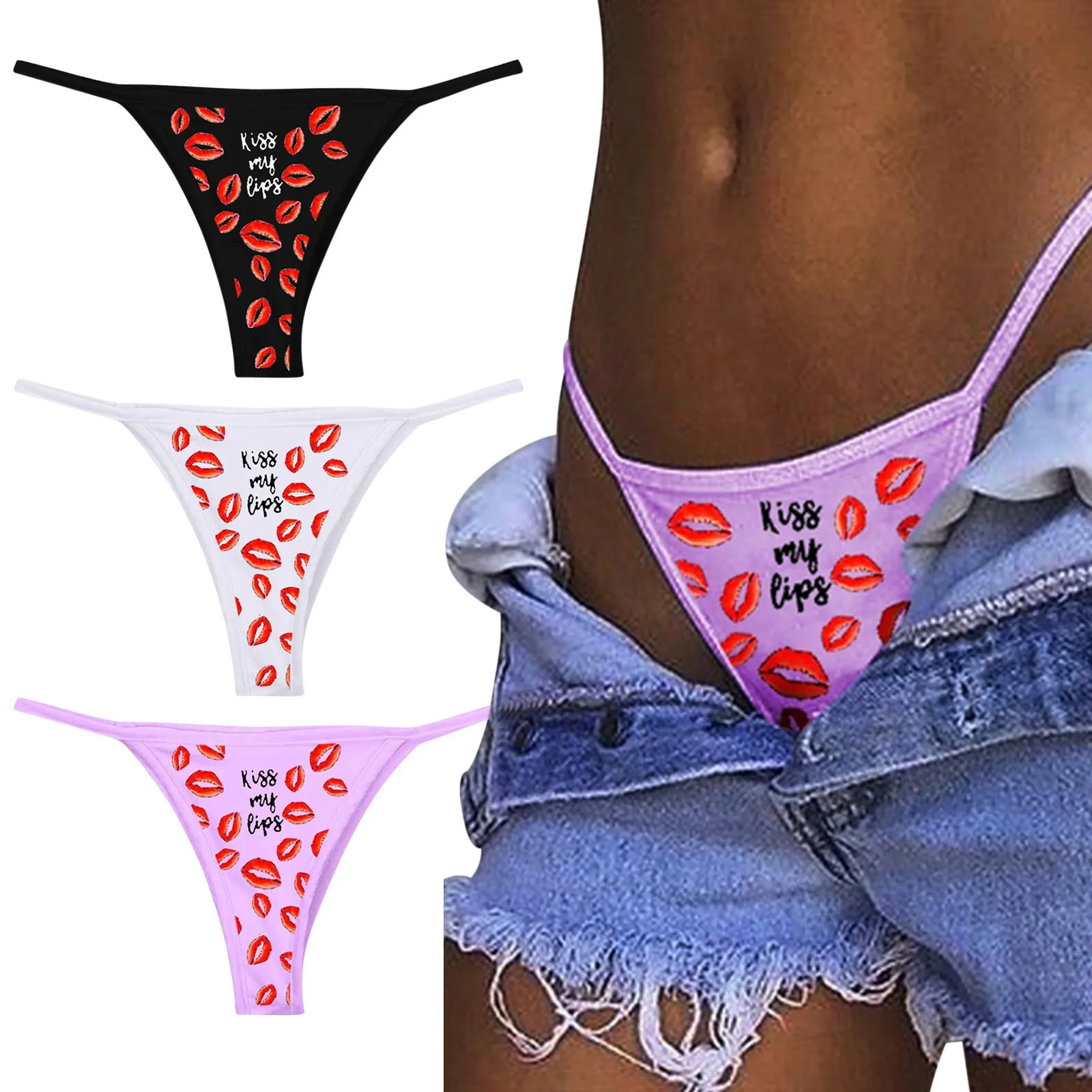 Underwear Out Ladies Panties Lingerie Underwear Thong Sexy Printing Women Intimates intimates sexy lingerie
Underwear Out Ladies Panties Lingerie Underwear Thong Sexy Printing Women Intimates intimates sexy lingerie