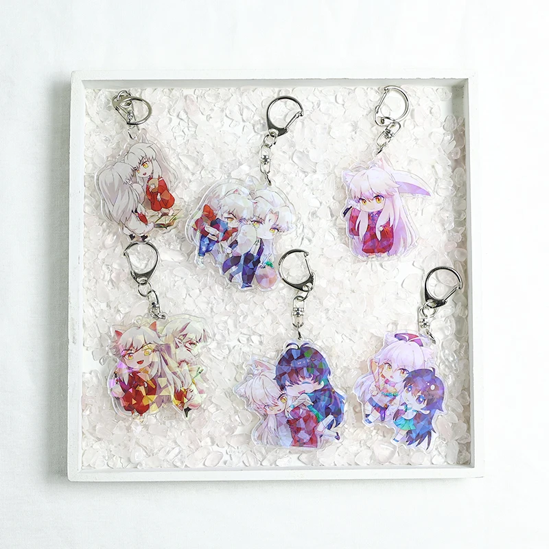 Inuyasha Keychain Women Cartoon Acrylic Sesshoumaru Men Key Ring Cute Figure Girls Key Holder Couples Zinc Alloy
Inuyasha Keychain Women Cartoon Acrylic Sesshoumaru Men Key Ring Cute Figure Girls Key Holder Couples Zinc Alloy