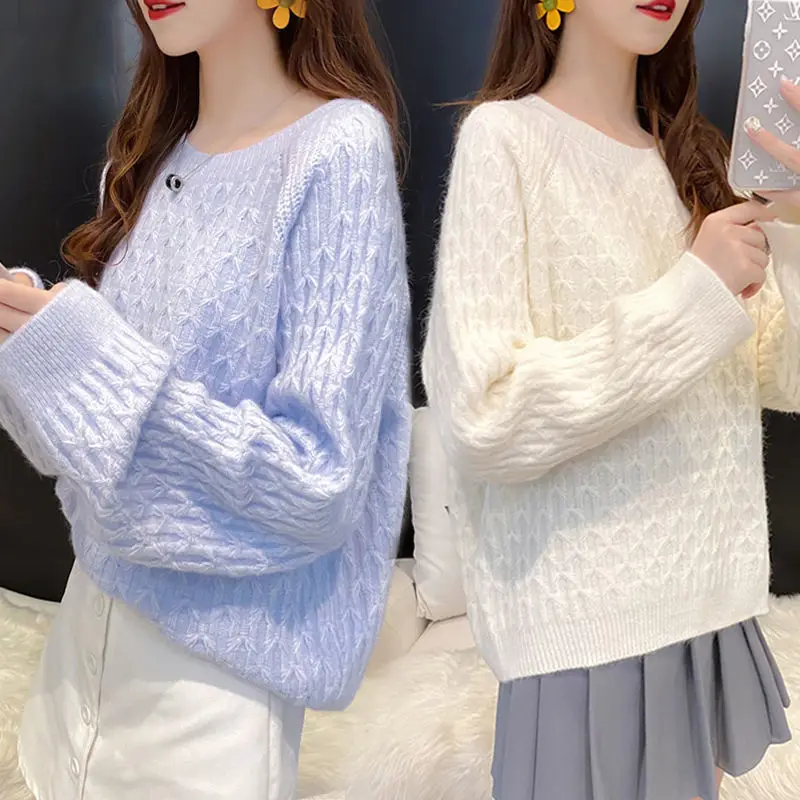 2022 New Autumn Winter New Fashion Sweaters Women's O Neck Loose Long-sleeved Pullover Casual Sweaters Knitted Streetwear C111
2022 New Autumn Winter New Fashion Sweaters Women's O Neck Loose Long-sleeved Pullover Casual Sweaters Knitted Streetwear C111