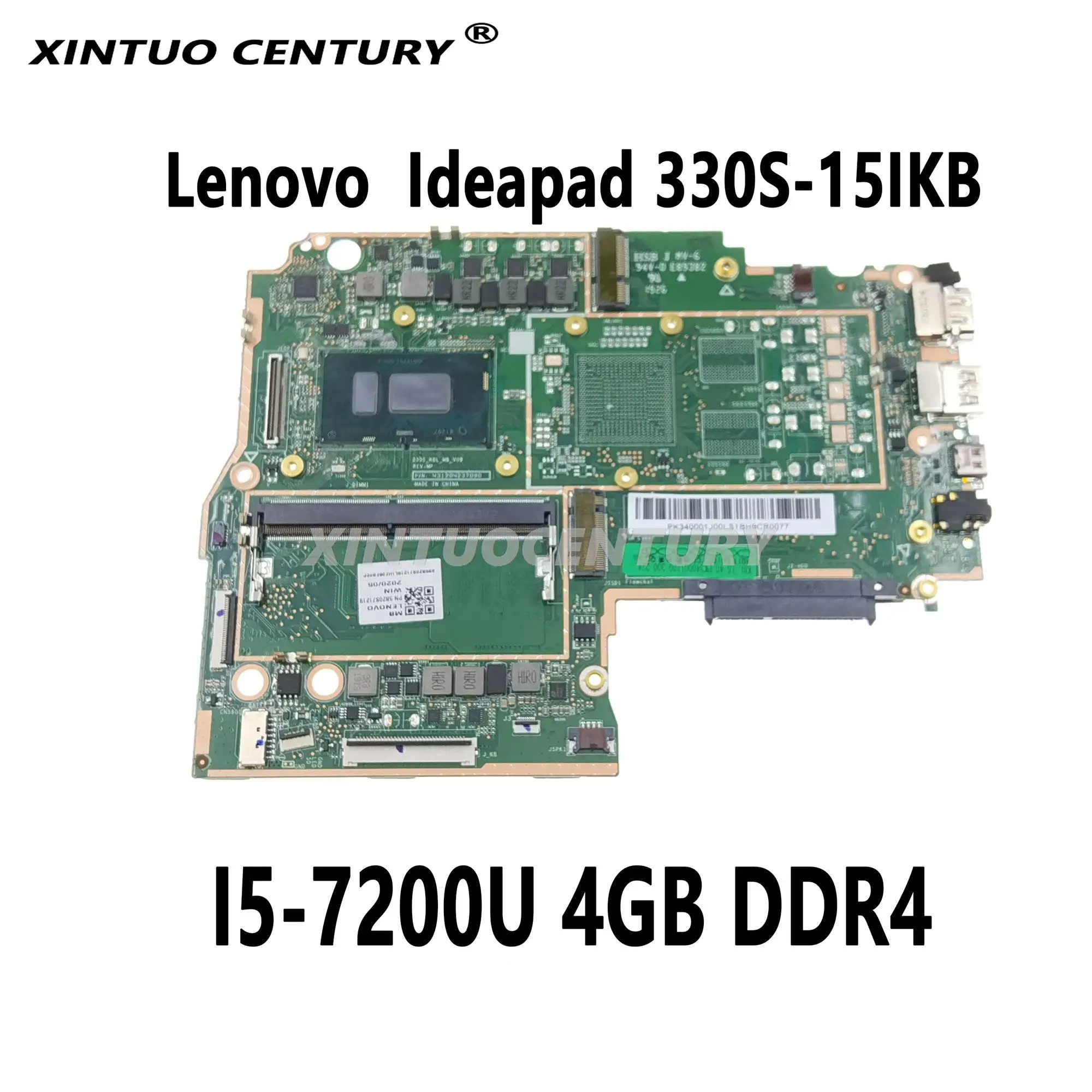 5B20R07235 5B20R07255 5B20S71228 5B20S71220 для ноутбука Lenovo ideapad 330S-15IKB, Материнская Плата ЦП SR342 I3-7020U 4G RAM 100%, тест
5B20R07235 5B20R07255 5B20S71228 5B20S71220 для ноутбука Lenovo ideapad 330S-15IKB, Материнская Плата ЦП SR342 I3-7020U 4G RAM 100%, тест