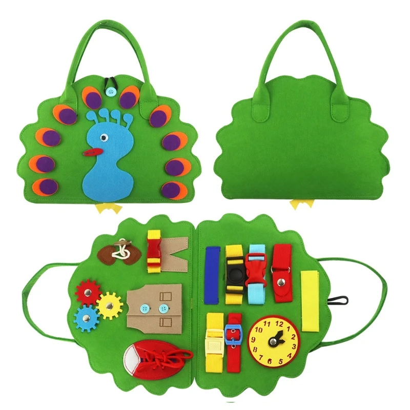 Felt Busy Board Montessori Improve Intelligence Sewing Buttons Learning Game Toy for Kids Boys Novelty Children Toys
Felt Busy Board Montessori Improve Intelligence Sewing Buttons Learning Game Toy for Kids Boys Novelty Children Toys