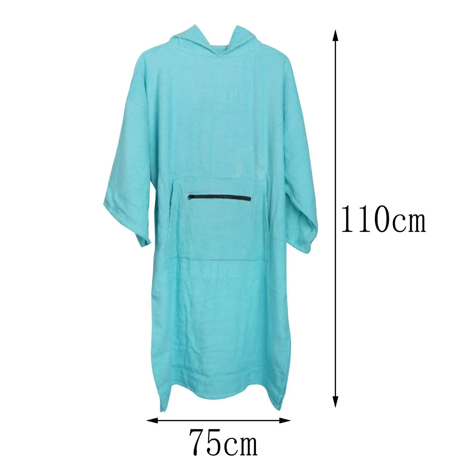 Premium Changing Robe - Short Sleeve Hooded Surf Poncho Towel Adult Swimming Beach Diving Cloak
Premium Changing Robe - Short Sleeve Hooded Surf Poncho Towel Adult Swimming Beach Diving Cloak