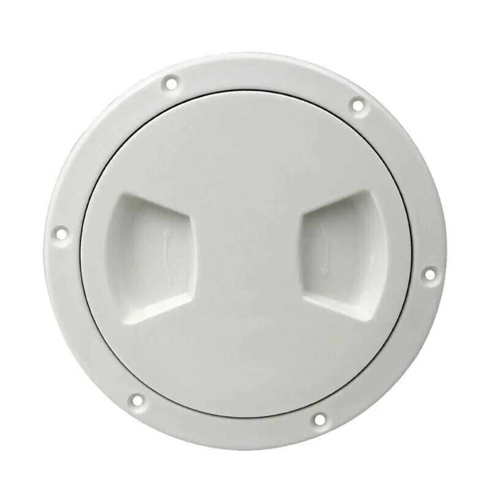 

Yacht White Round Access Hatch Non-slip Sailing Inspection Boat Deck Cover Lid Marine