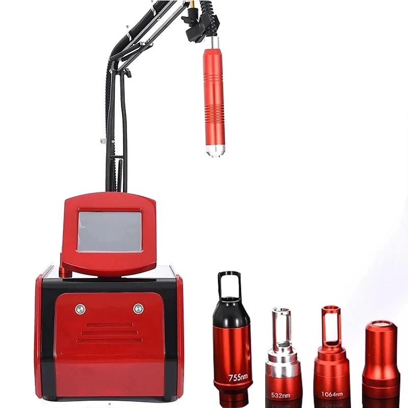 High Technology Four Wavelengths Nd Yag Laser 755 1320 1064 532 Nm Picosecond Beauty Machine For Tattoo Eyebrow Wrinkle Removal
High Technology Four Wavelengths Nd Yag Laser 755 1320 1064 532 Nm Picosecond Beauty Machine For Tattoo Eyebrow Wrinkle Removal