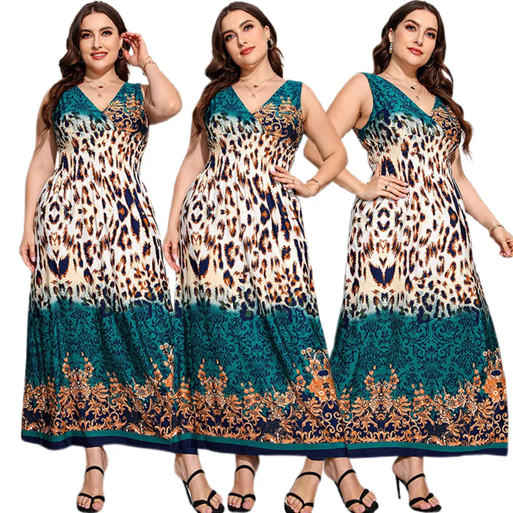 2022 New Elegant Women Fashion Leopard Print Long Maxi Dress Sexy Club Party Dresses Vestidos Bohemian Sundress Plus Size L-6XL
2022 New Elegant Women Fashion Leopard Print Long Maxi Dress Sexy Club Party Dresses Vestidos Bohemian Sundress Plus Size L-6XL